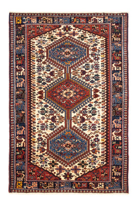 Perzisch Tapijt - Nomadisch - 122 x 83 cm - crème