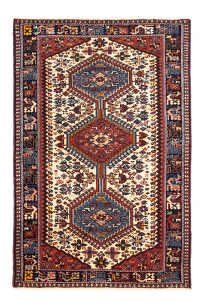 Perzisch Tapijt - Nomadisch - 122 x 83 cm - crème