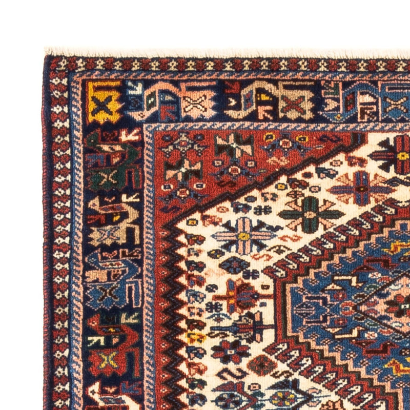 Perzisch Tapijt - Nomadisch - 122 x 83 cm - crème