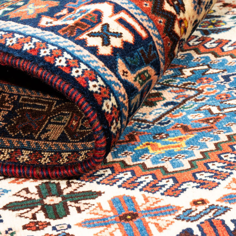 Perzisch Tapijt - Nomadisch - 122 x 83 cm - crème