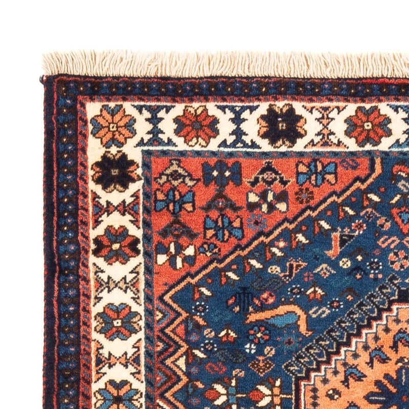 Perzisch Tapijt - Nomadisch - 127 x 83 cm - blauw