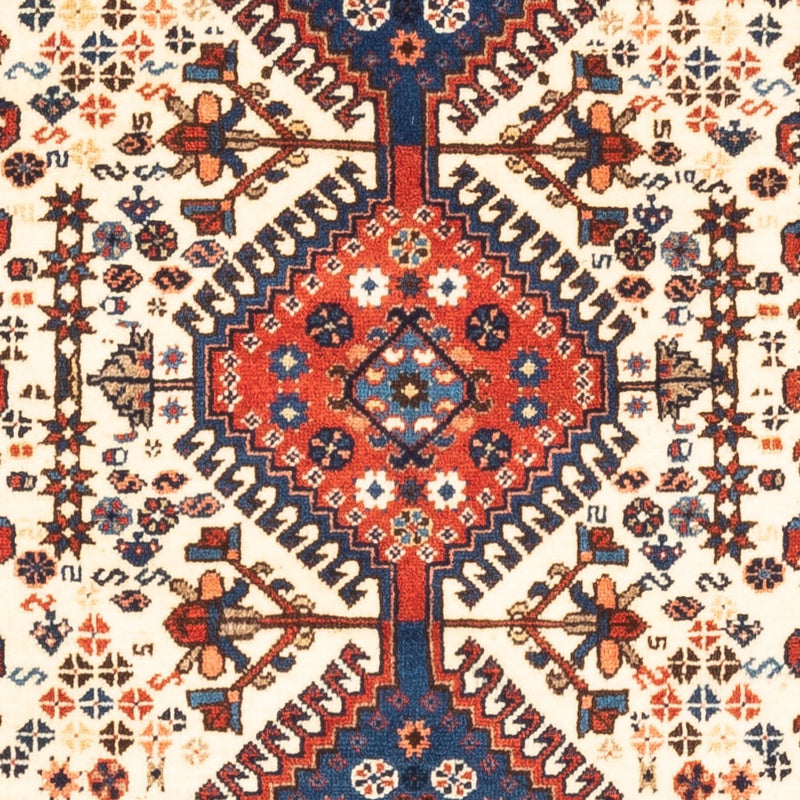 Perzisch Tapijt - Nomadisch - 128 x 85 cm - crème