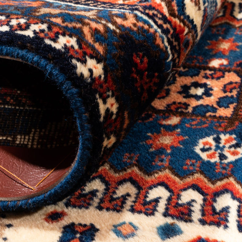 Perzisch Tapijt - Nomadisch - 128 x 85 cm - crème