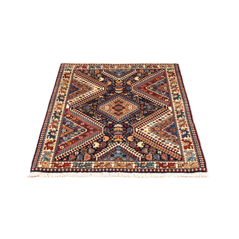 Perzisch Tapijt - Nomadisch - 128 x 85 cm - donkerblauw