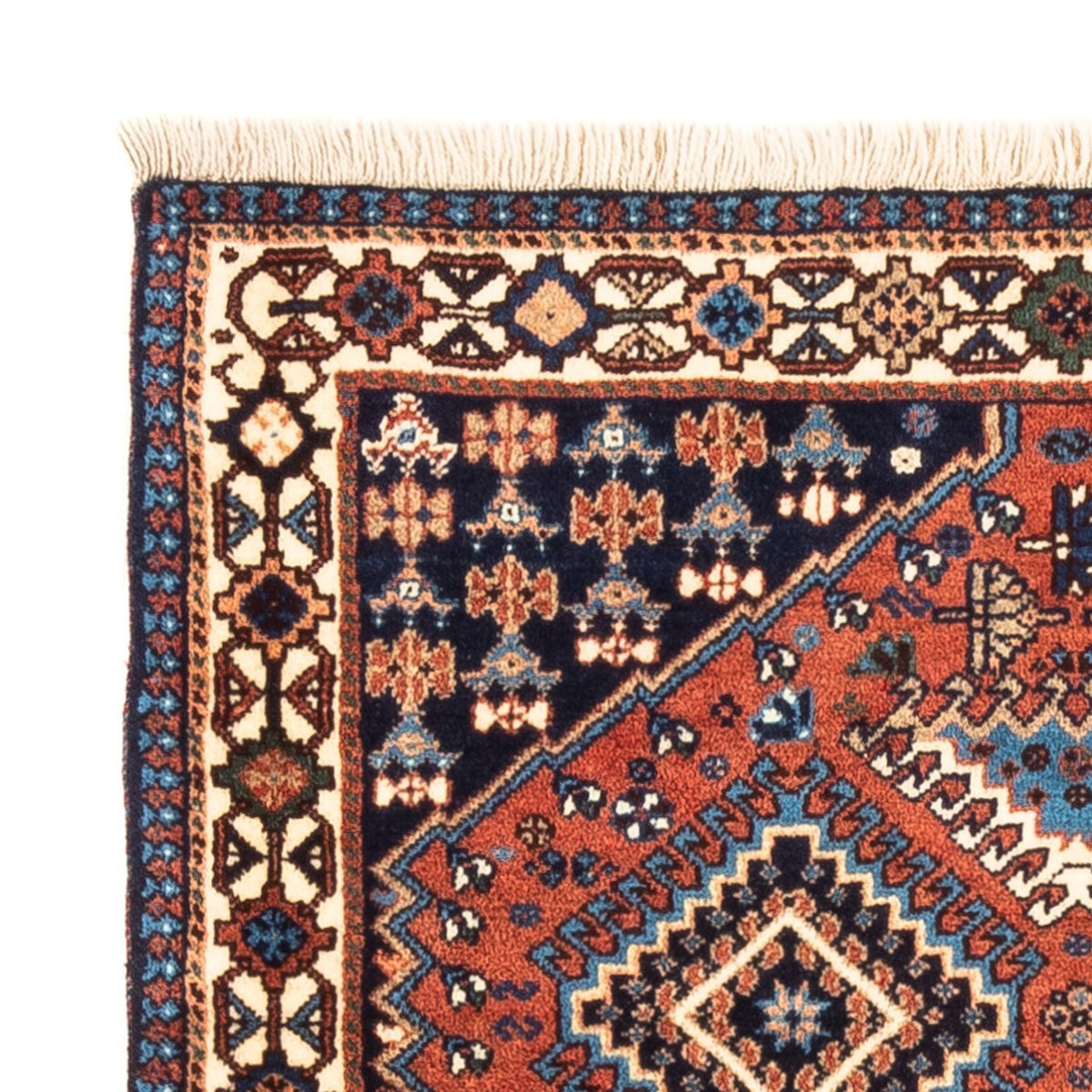 Perzisch Tapijt - Nomadisch - 126 x 80 cm - rood