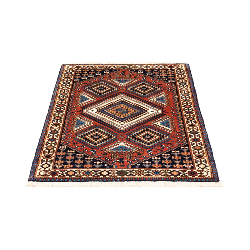 Perzisch Tapijt - Nomadisch - 126 x 80 cm - rood