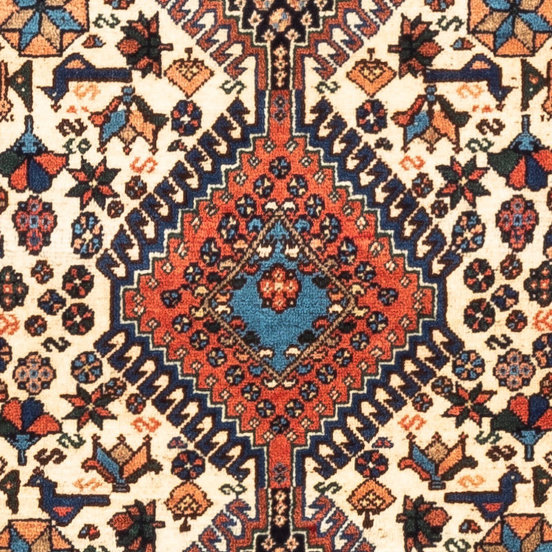 Perzisch Tapijt - Nomadisch - 123 x 86 cm - crème