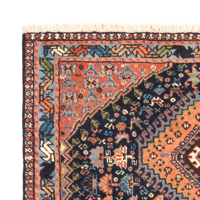 Perzisch Tapijt - Nomadisch - 120 x 81 cm - donkerblauw