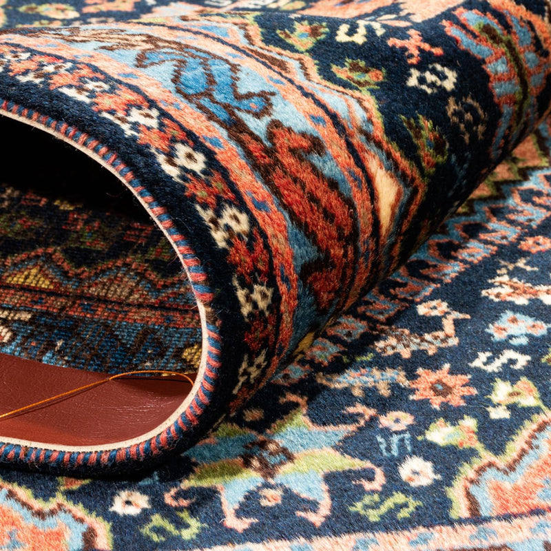 Perzisch Tapijt - Nomadisch - 120 x 81 cm - donkerblauw