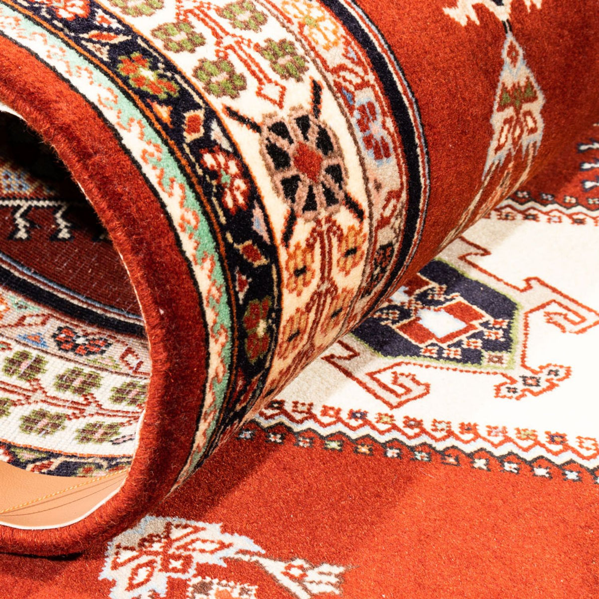 Loper Perzisch Tapijt - Nomadisch - 208 x 84 cm - rood