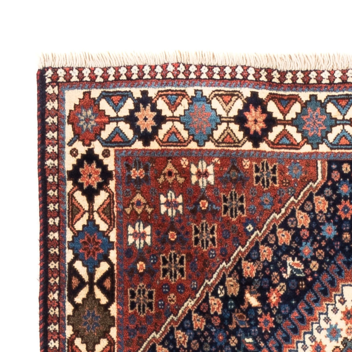 Loper Perzisch Tapijt - Nomadisch - 188 x 82 cm - donkerblauw