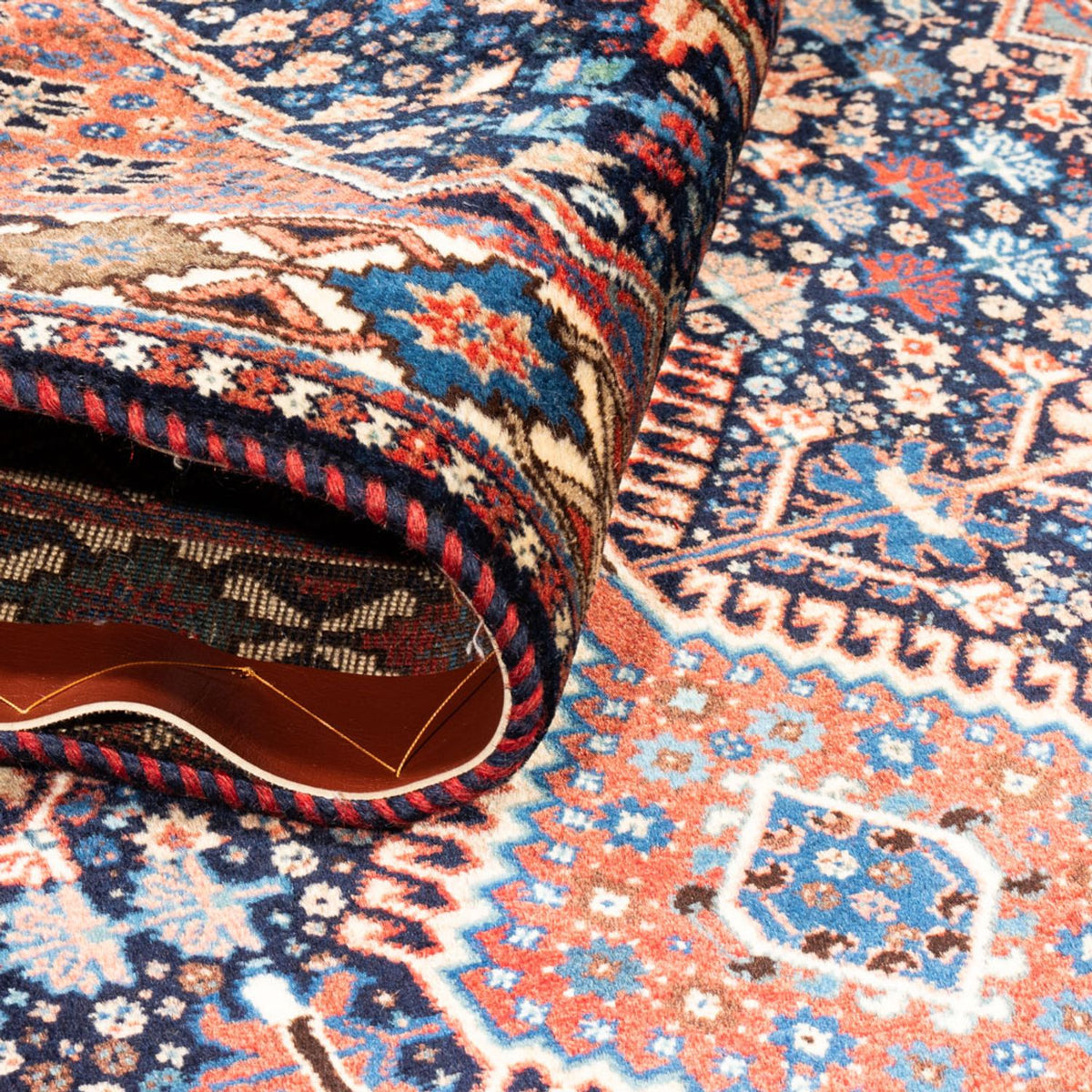 Loper Perzisch Tapijt - Nomadisch - 188 x 82 cm - donkerblauw