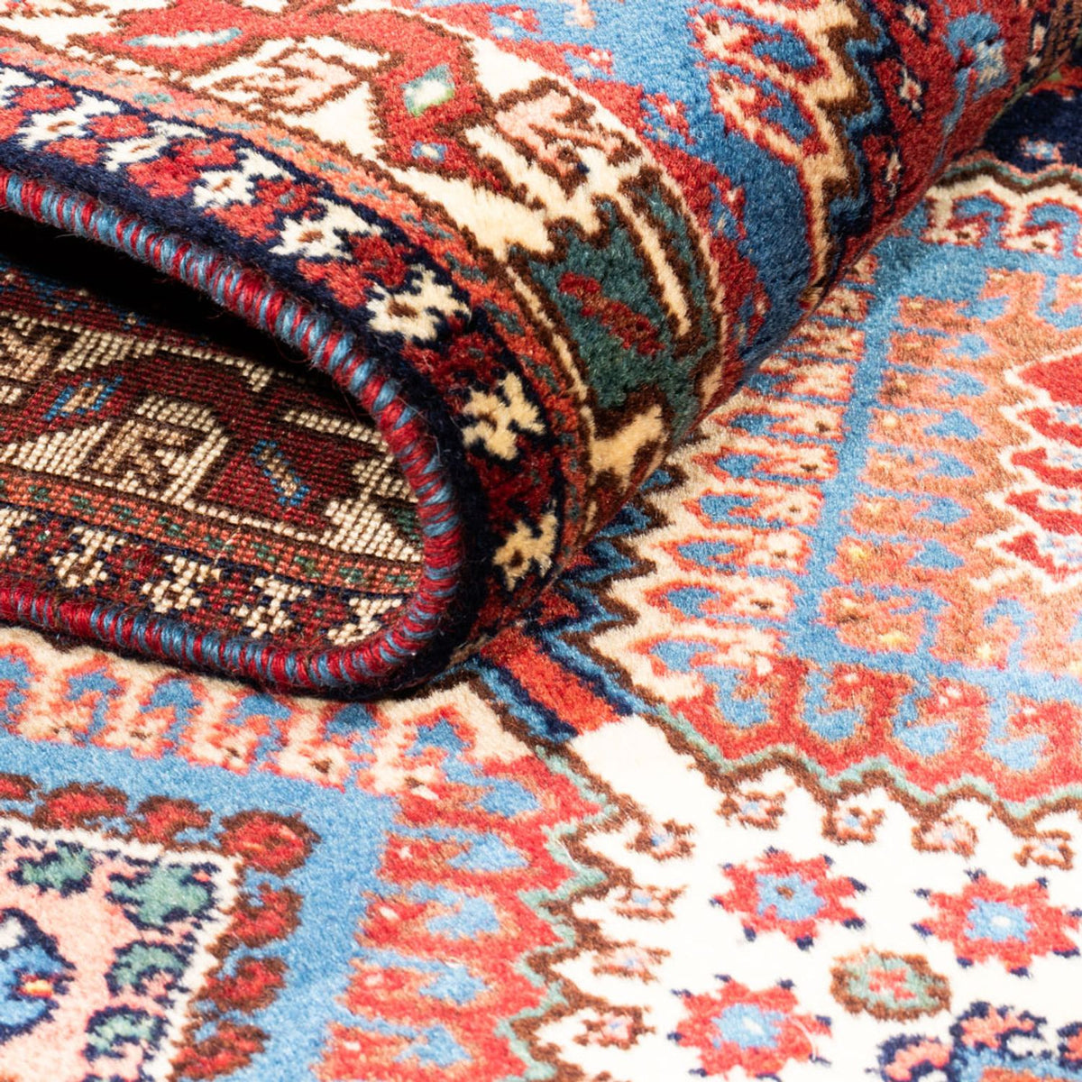 Loper Perzisch Tapijt - Nomadisch - 204 x 80 cm - veelkleurig