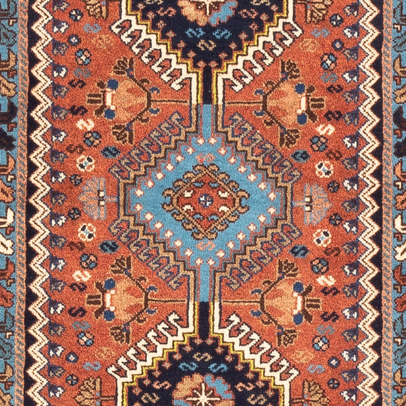 Loper Perzisch Tapijt - Nomadisch - 200 x 62 cm - rood