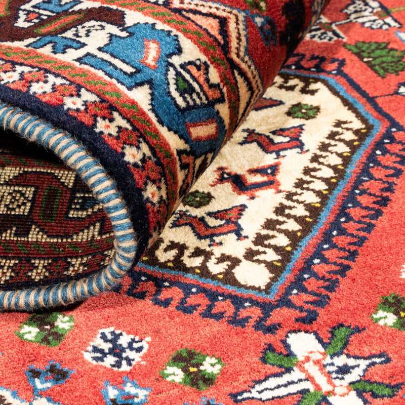 Perzisch Tapijt - Nomadisch - 127 x 80 cm - rood