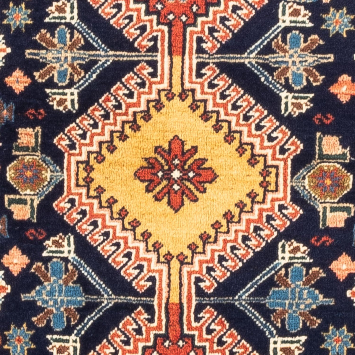 Perzisch Tapijt - Nomadisch - 120 x 84 cm - donkerblauw