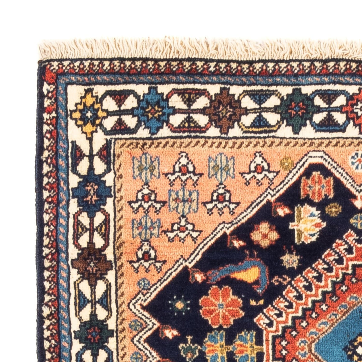 Perzisch Tapijt - Nomadisch - 120 x 84 cm - donkerblauw