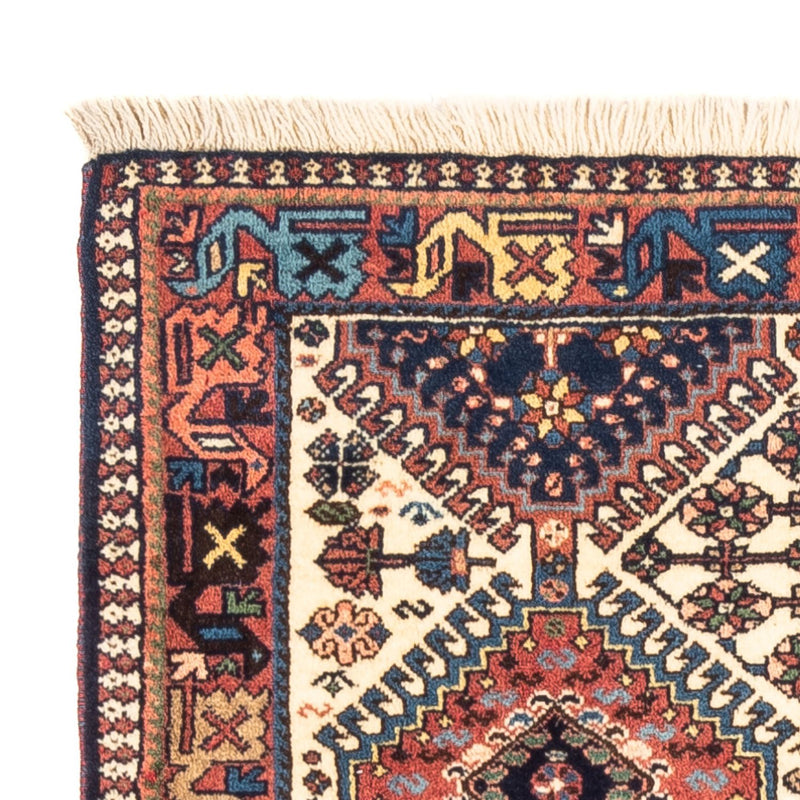 Perzisch Tapijt - Nomadisch - 130 x 83 cm - crème