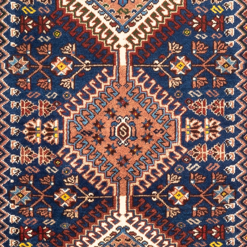 Perzisch Tapijt - Nomadisch - 133 x 82 cm - donkerblauw