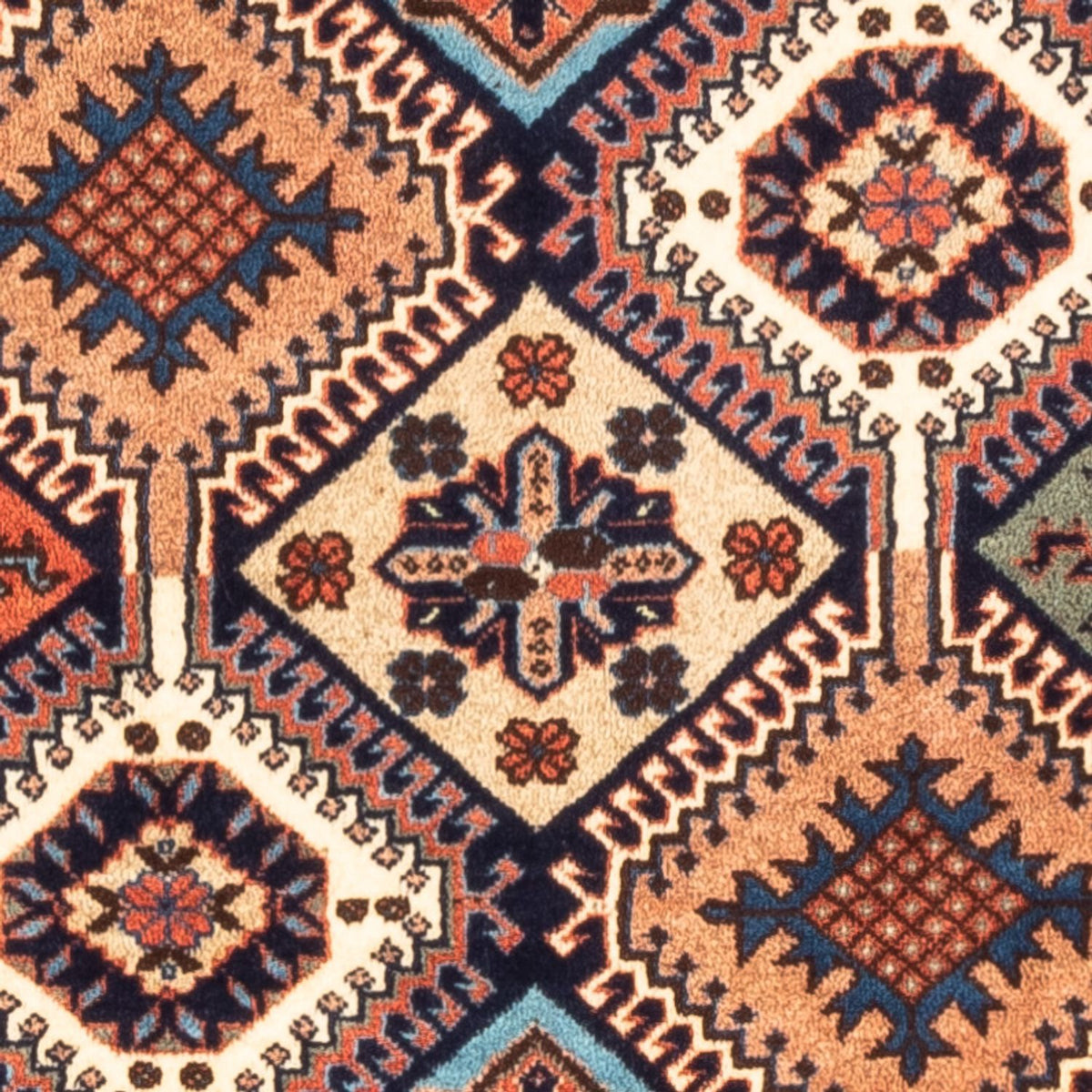 Perzisch Tapijt - Nomadisch - 126 x 80 cm - veelkleurig