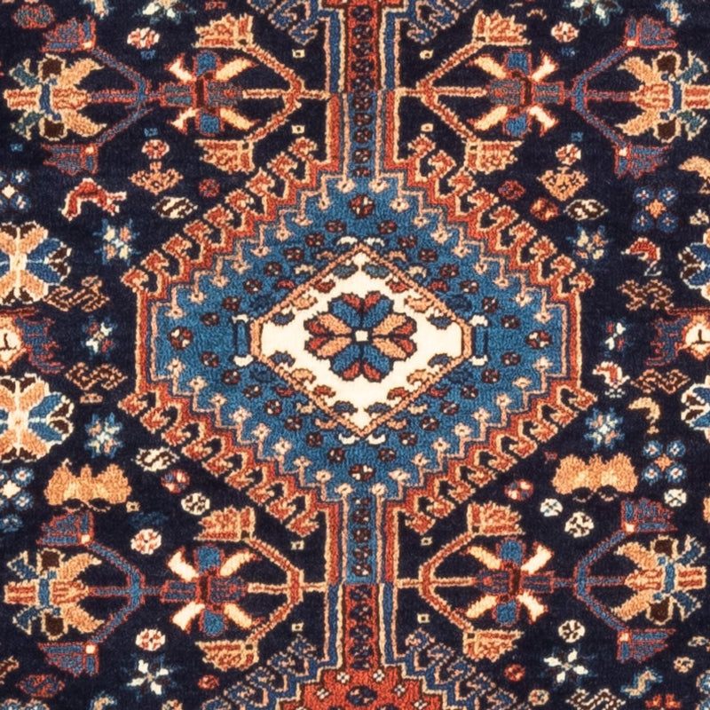 Perzisch Tapijt - Nomadisch - 125 x 83 cm - donkerblauw