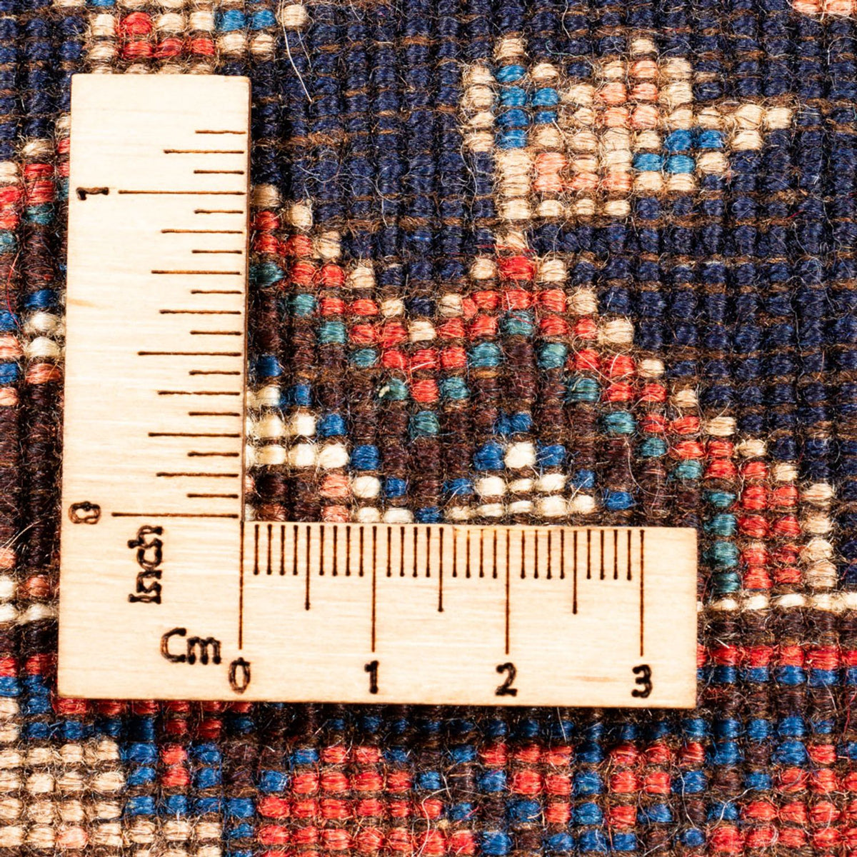 Perzisch Tapijt - Nomadisch - 125 x 83 cm - donkerblauw