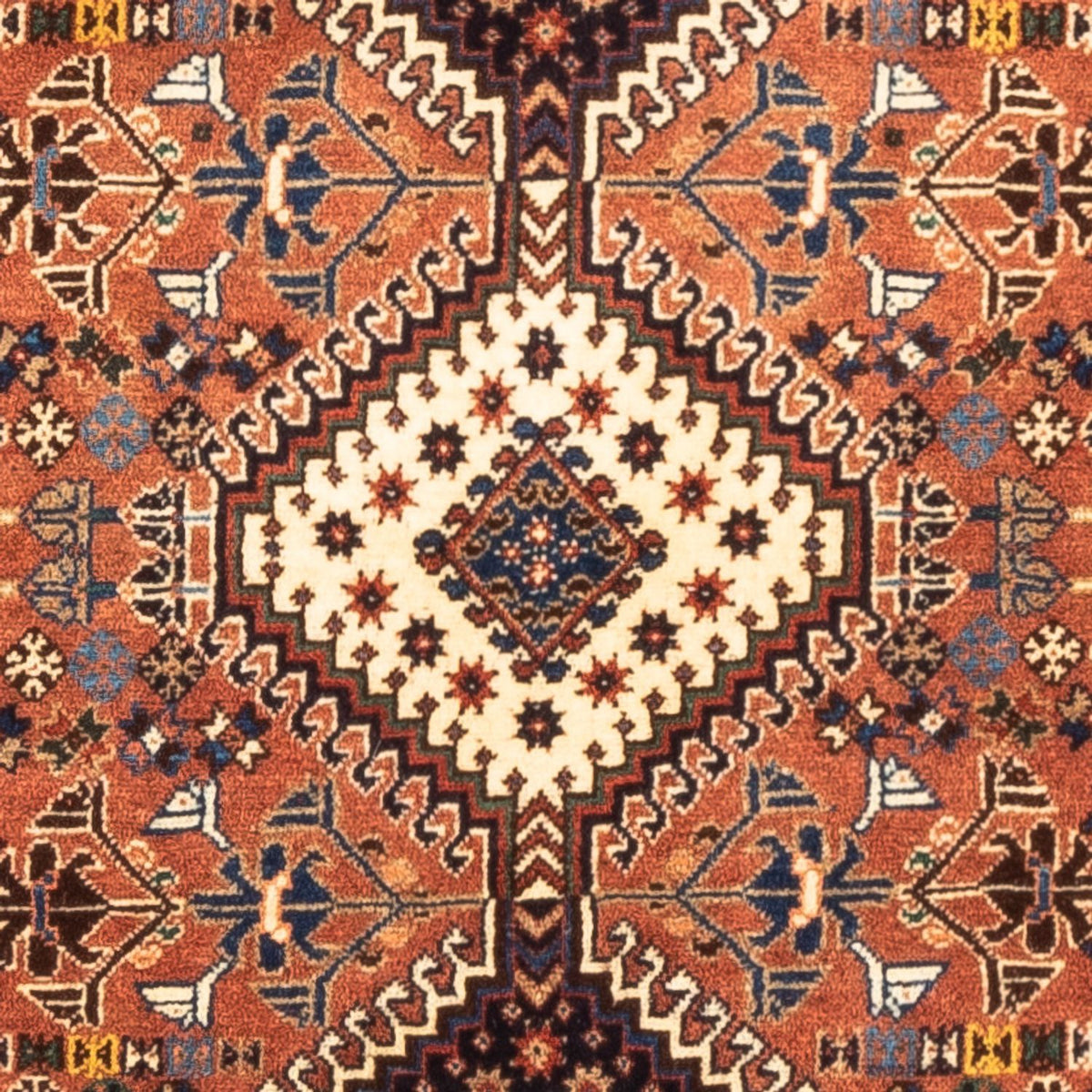 Perzisch Tapijt - Nomadisch - 127 x 84 cm - rood