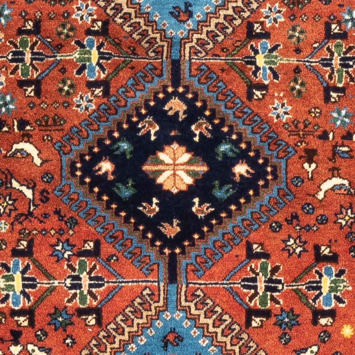 Perzisch Tapijt - Nomadisch - 123 x 84 cm - rood