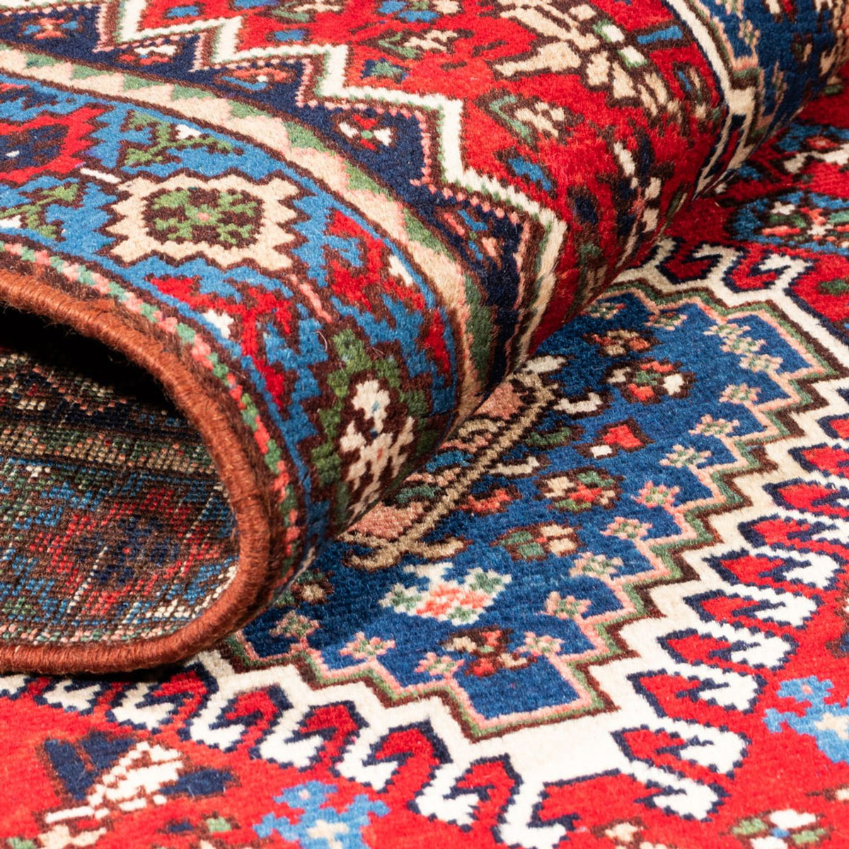 Perzisch Tapijt - Nomadisch - 128 x 74 cm - rood