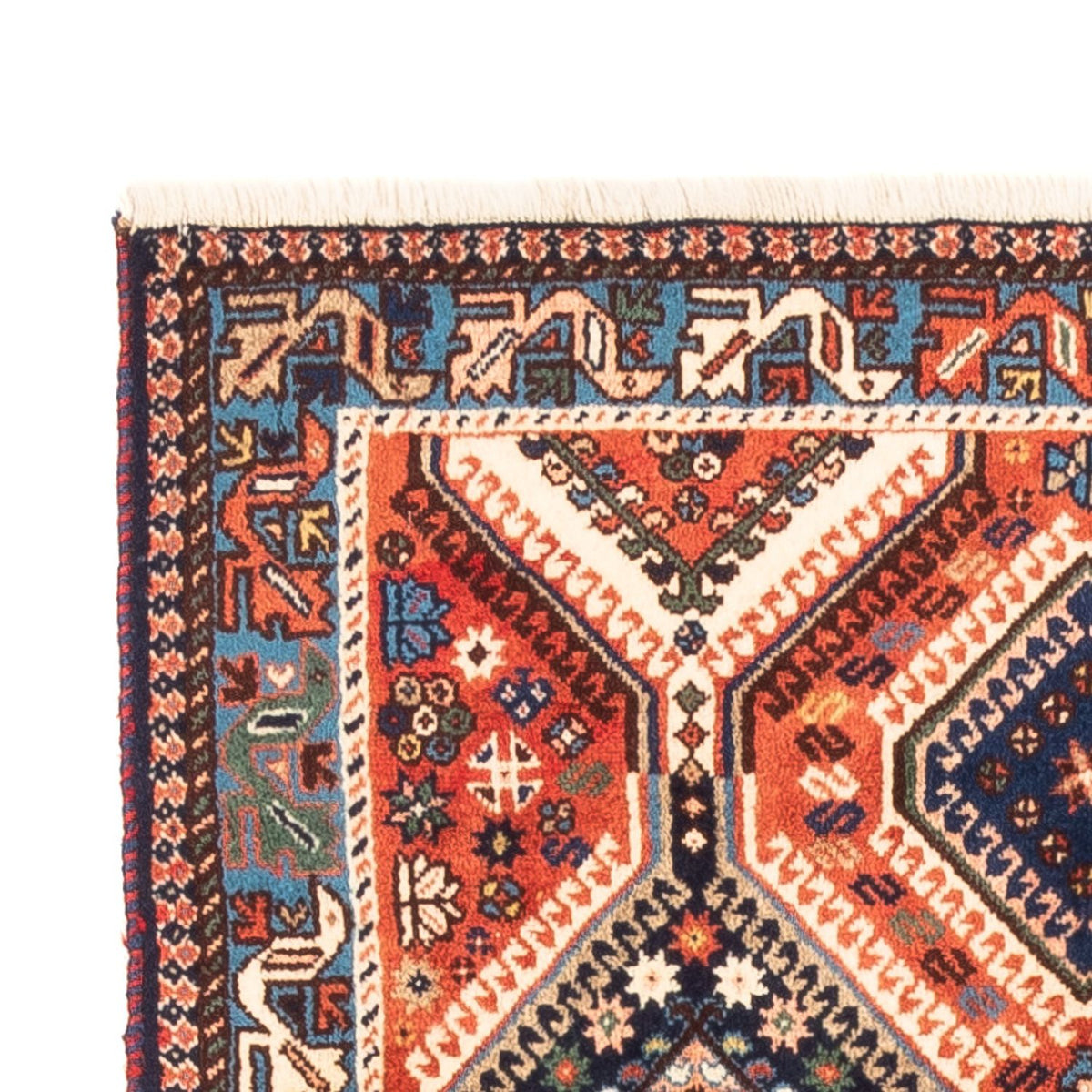 Perzisch Tapijt - Nomadisch - 128 x 77 cm - rood