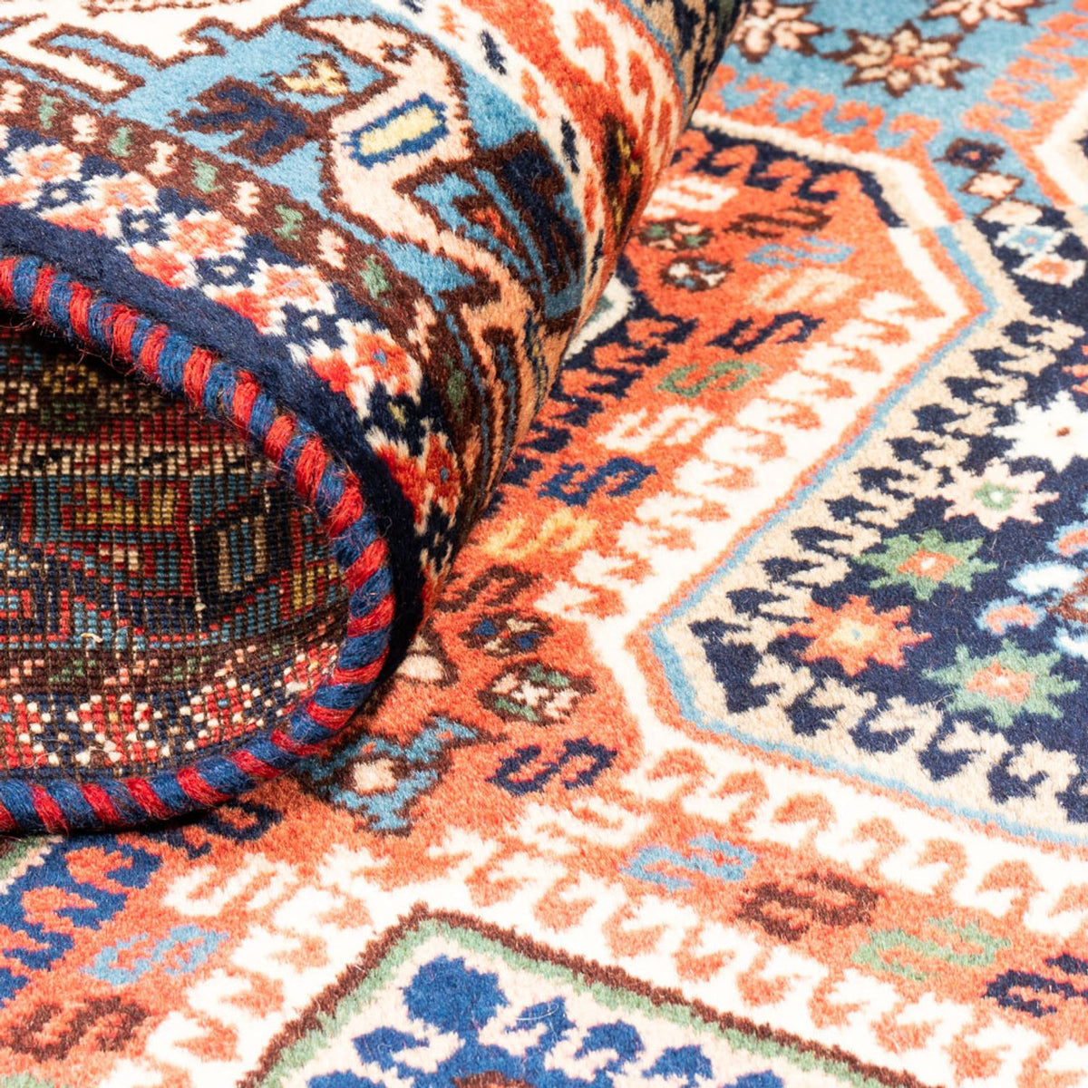 Perzisch Tapijt - Nomadisch - 128 x 77 cm - rood