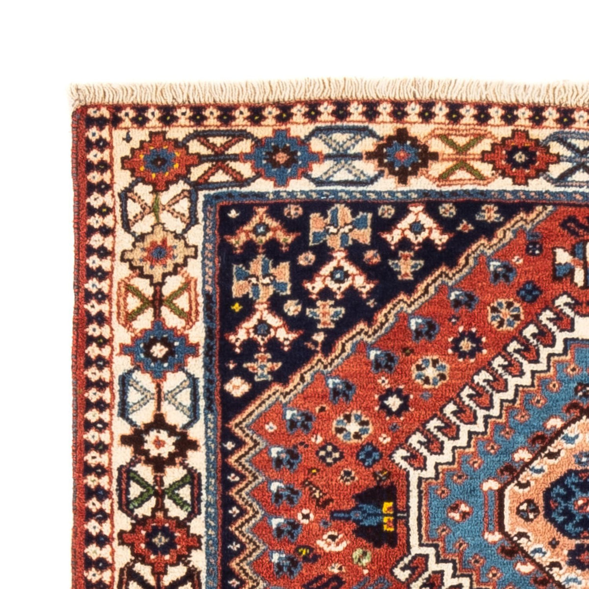 Perzisch Tapijt - Nomadisch - 125 x 81 cm - rood