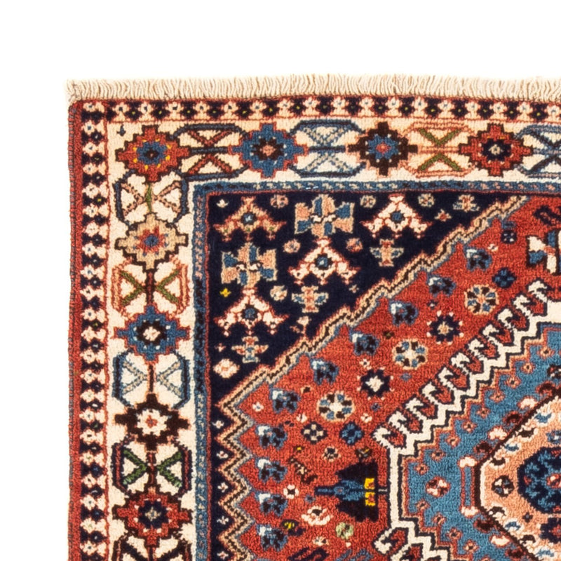 Perzisch Tapijt - Nomadisch - 125 x 81 cm - rood