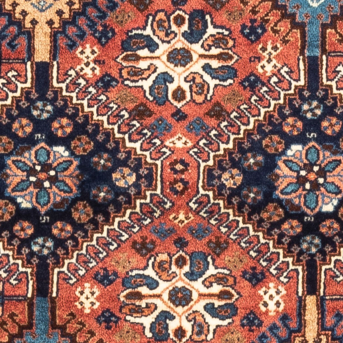 Perzisch Tapijt - Nomadisch - 130 x 82 cm - rood