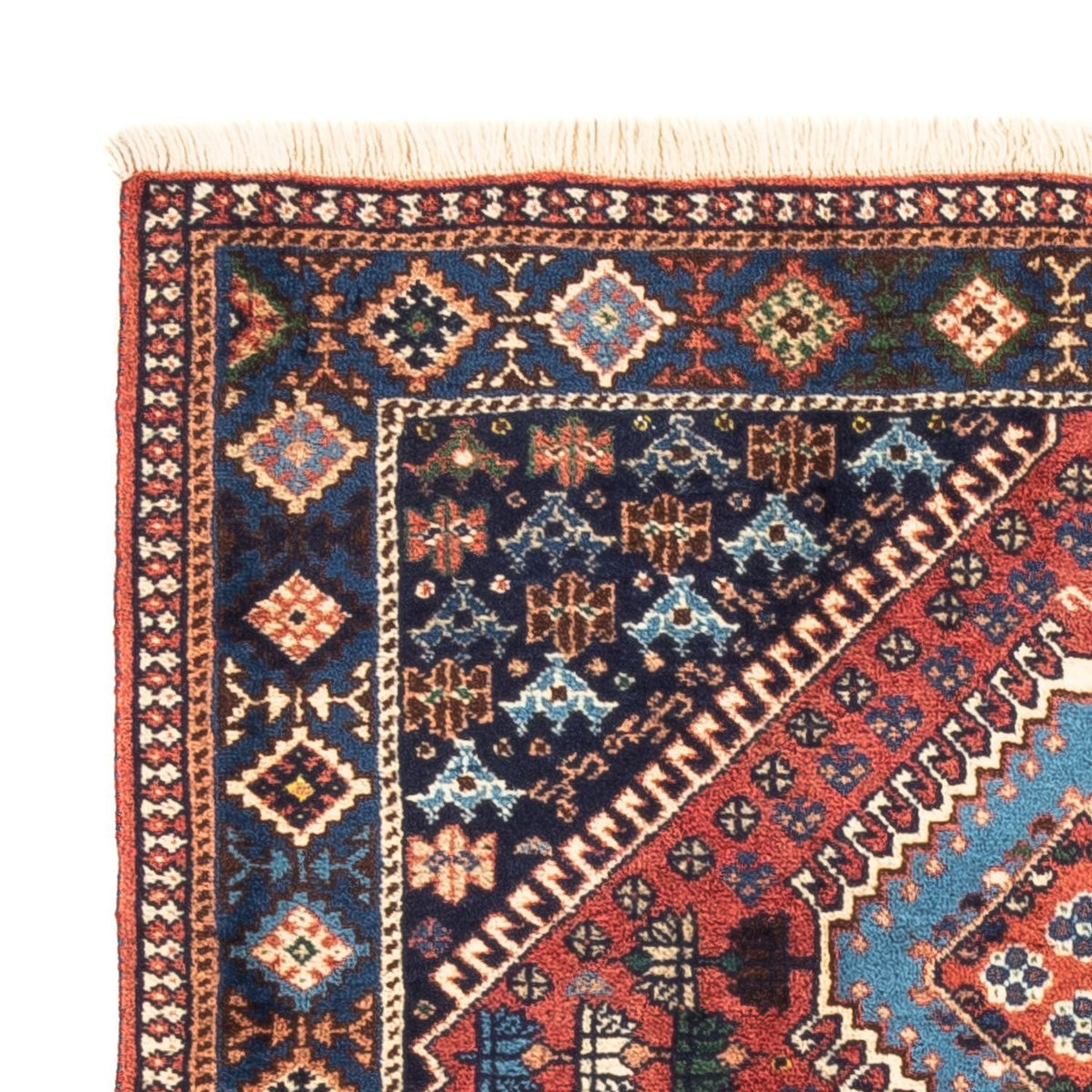 Perzisch Tapijt - Nomadisch - 130 x 82 cm - rood