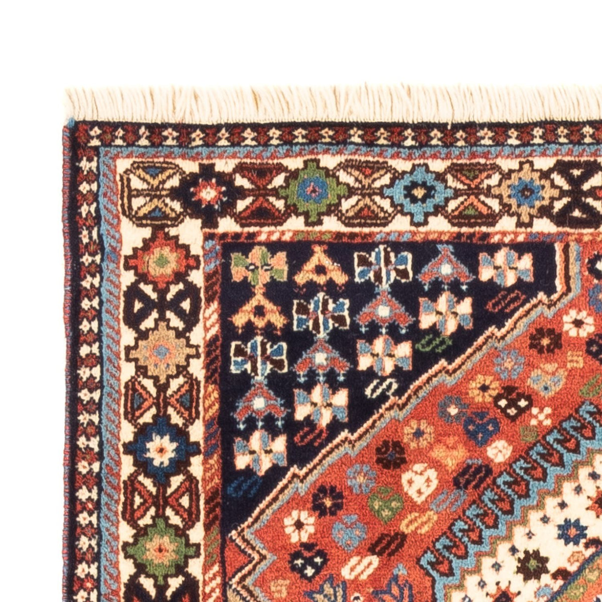 Perzisch Tapijt - Nomadisch - 130 x 82 cm - rood