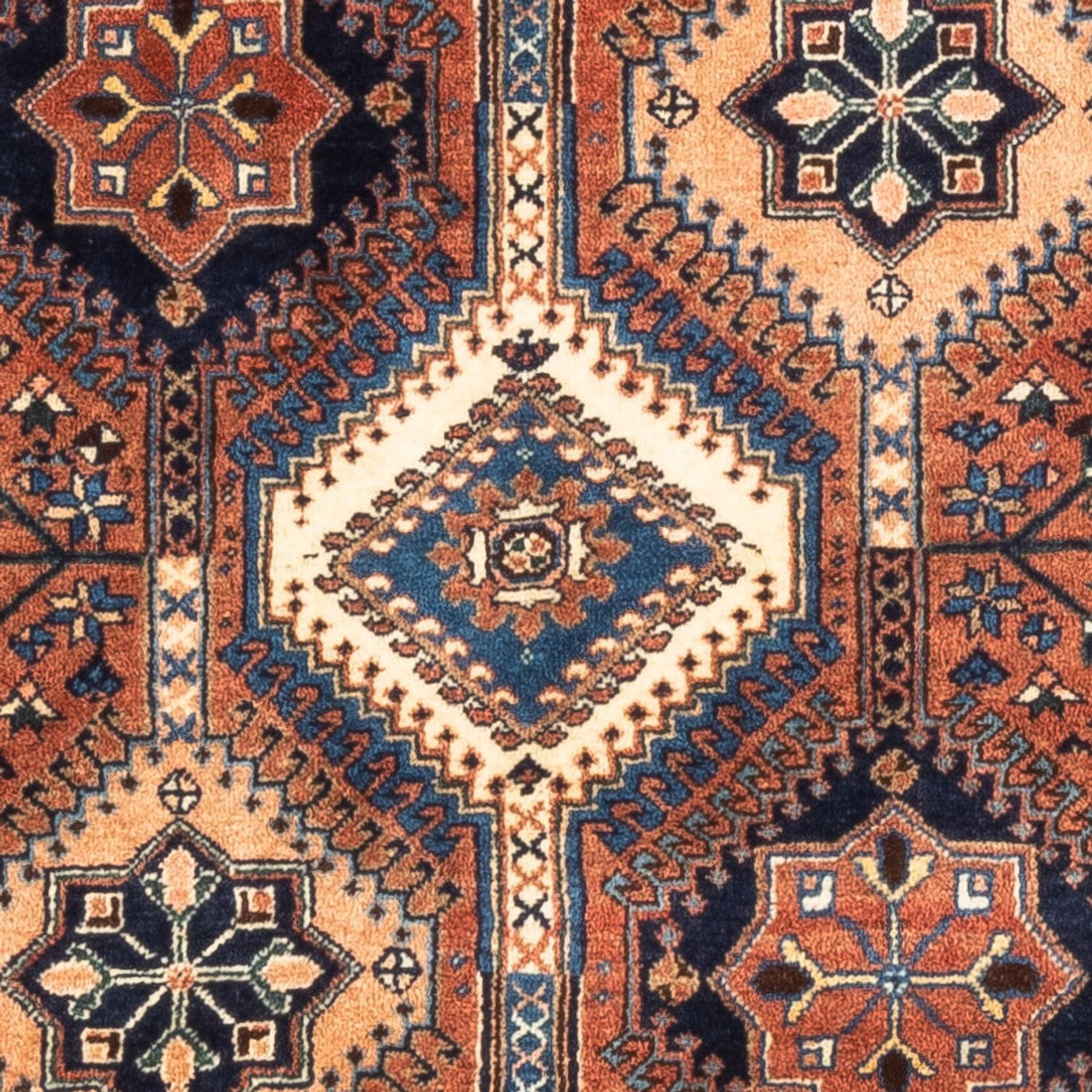 Perzisch Tapijt - Nomadisch - 128 x 81 cm - rood