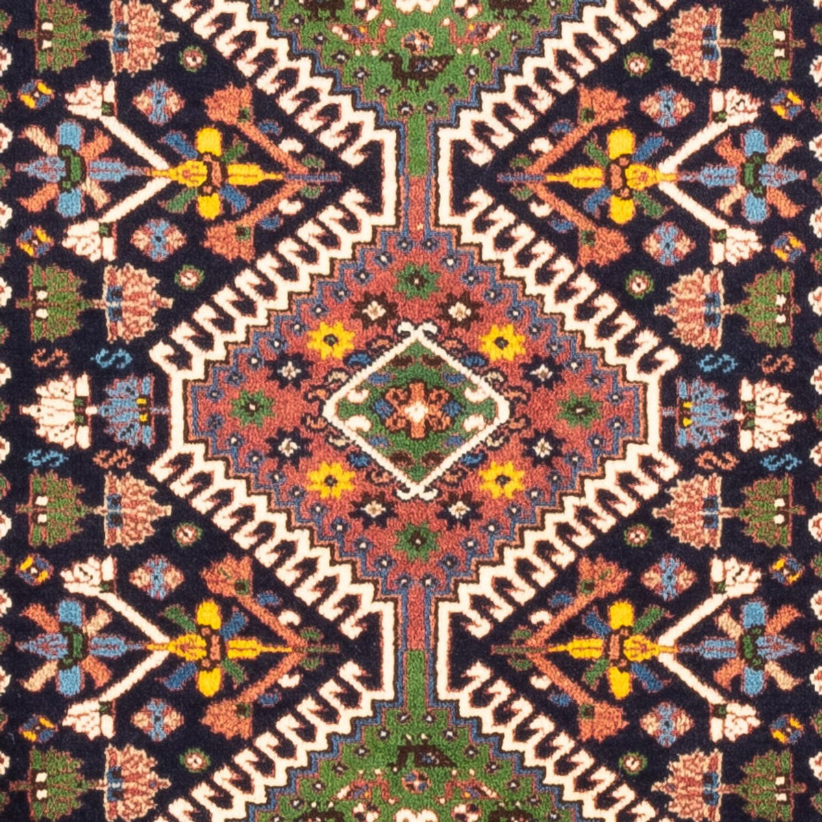 Perzisch Tapijt - Nomadisch - 128 x 82 cm - groen