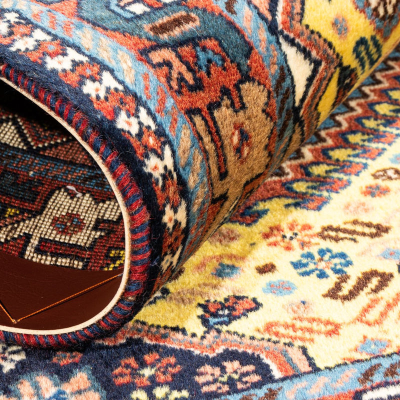 Perzisch Tapijt - Nomadisch - 126 x 80 cm - geel