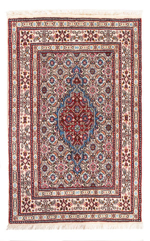 Perzisch tapijt - Klassiek - Koninklijke - 87 x 57 cm - rood