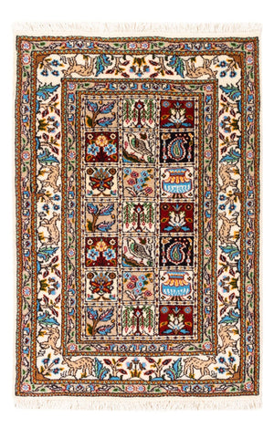 Perzisch tapijt - Klassiek - Koninklijke - 88 x 60 cm - veelkleurig