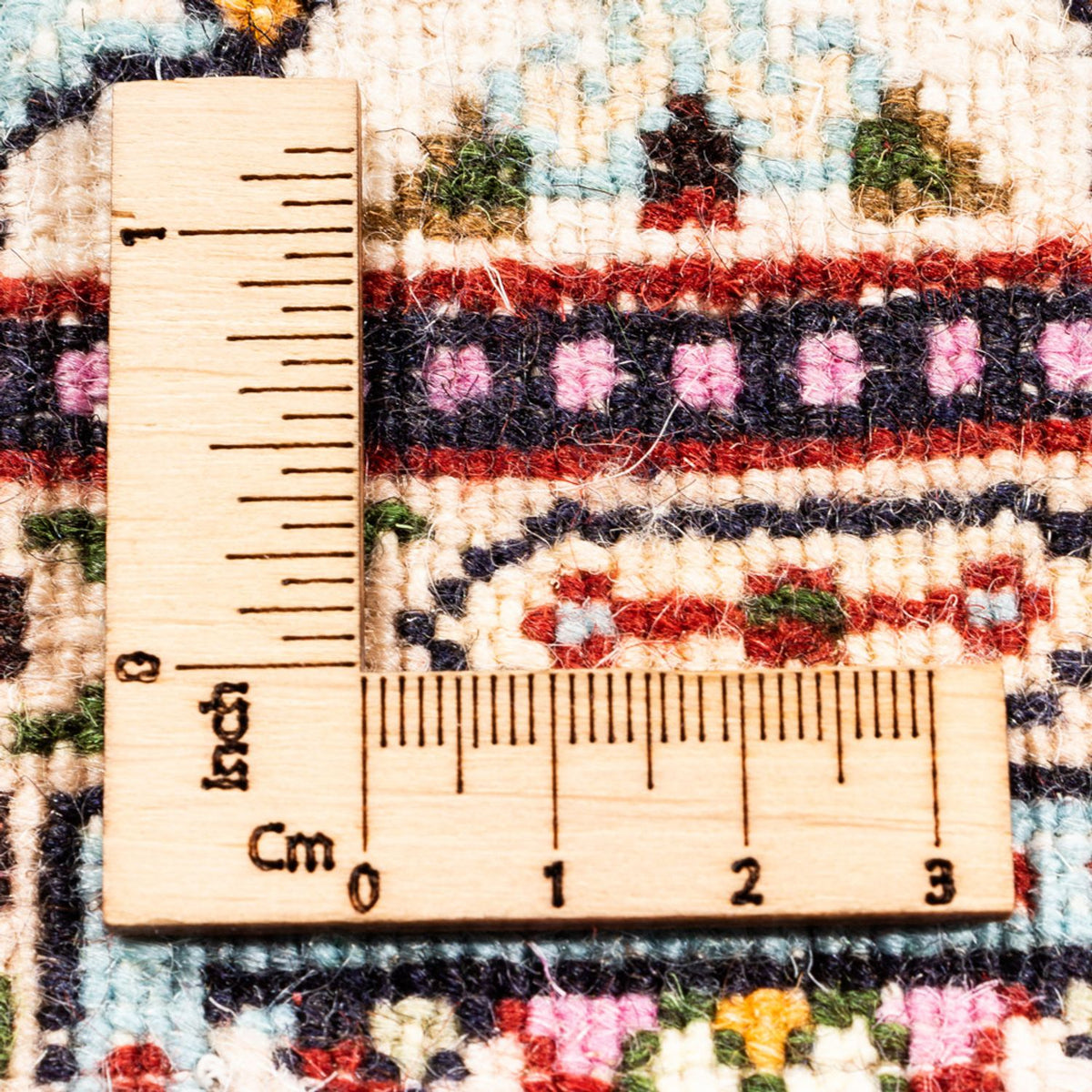 Perzisch tapijt - Klassiek - Koninklijke - 90 x 60 cm - crème