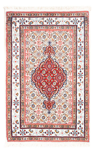 Perzisch tapijt - Klassiek - Koninklijke - 90 x 60 cm - rood