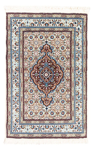 Perzisch tapijt - Klassiek - Koninklijke - 90 x 60 cm - donkerrood