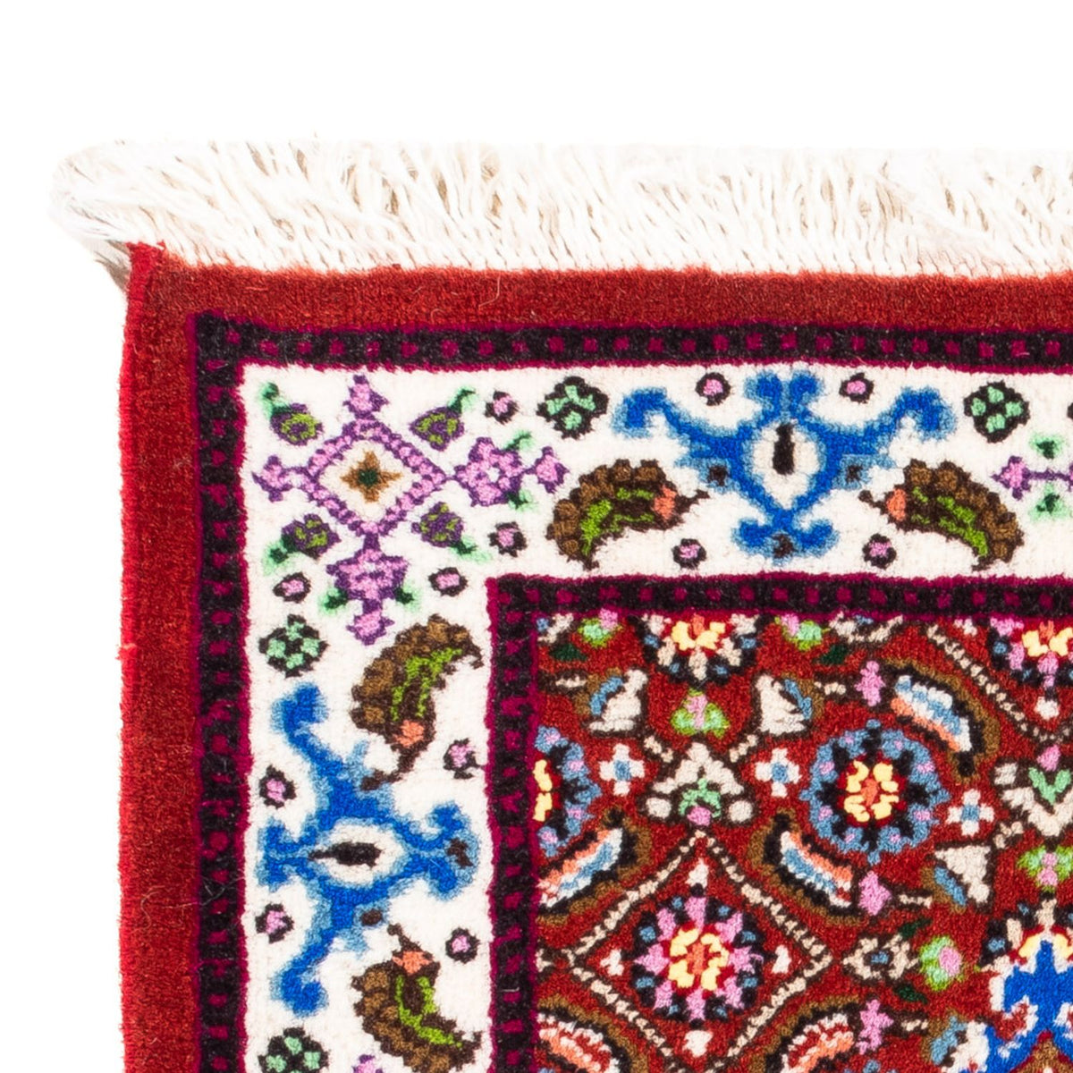 Perzisch tapijt - Klassiek - Koninklijke - 60 x 40 cm - rood