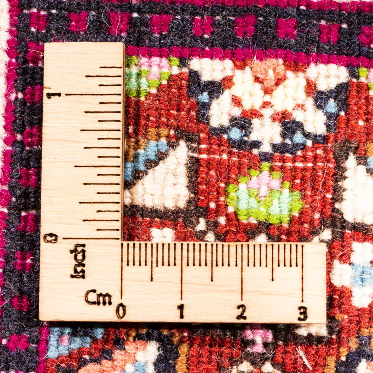 Perzisch tapijt - Klassiek - Koninklijke - 60 x 40 cm - rood