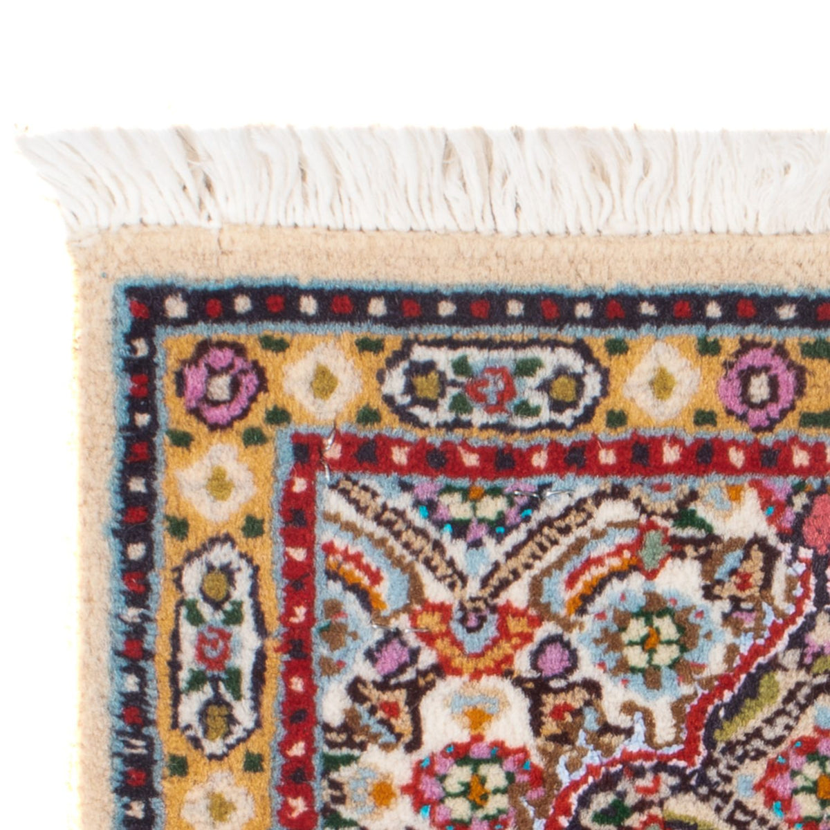 Perzisch tapijt - Klassiek - Koninklijke - 30 x 30 cm - veelkleurig