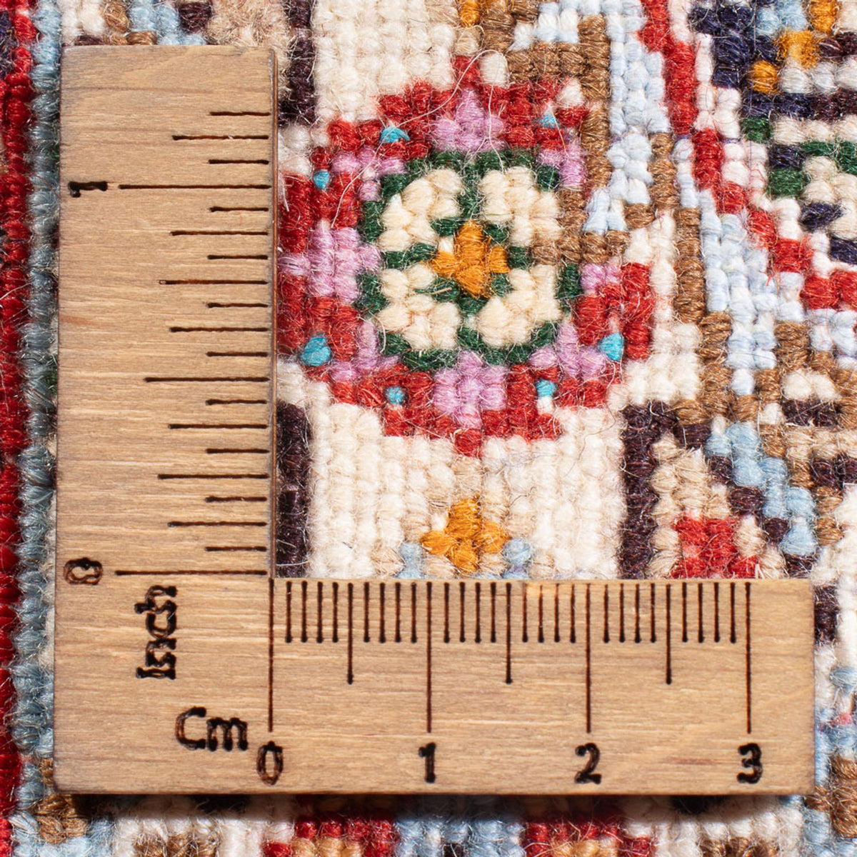 Perzisch tapijt - Klassiek - Koninklijke - 30 x 30 cm - veelkleurig