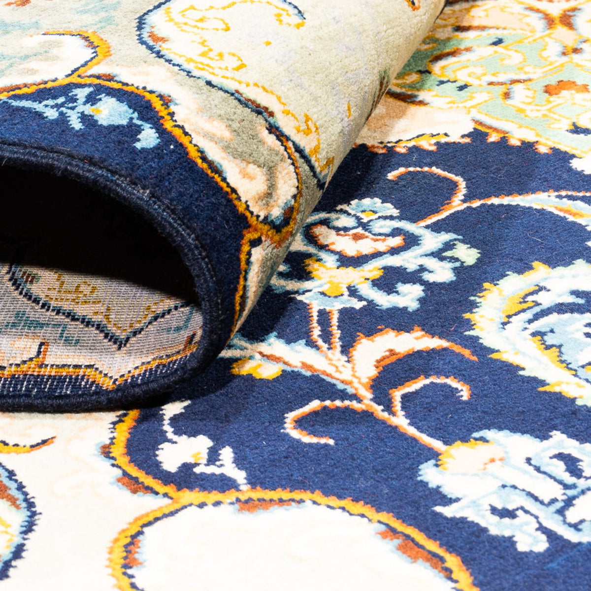 Perzisch Tapijt - Nomadisch - 292 x 201 cm - donkerblauw