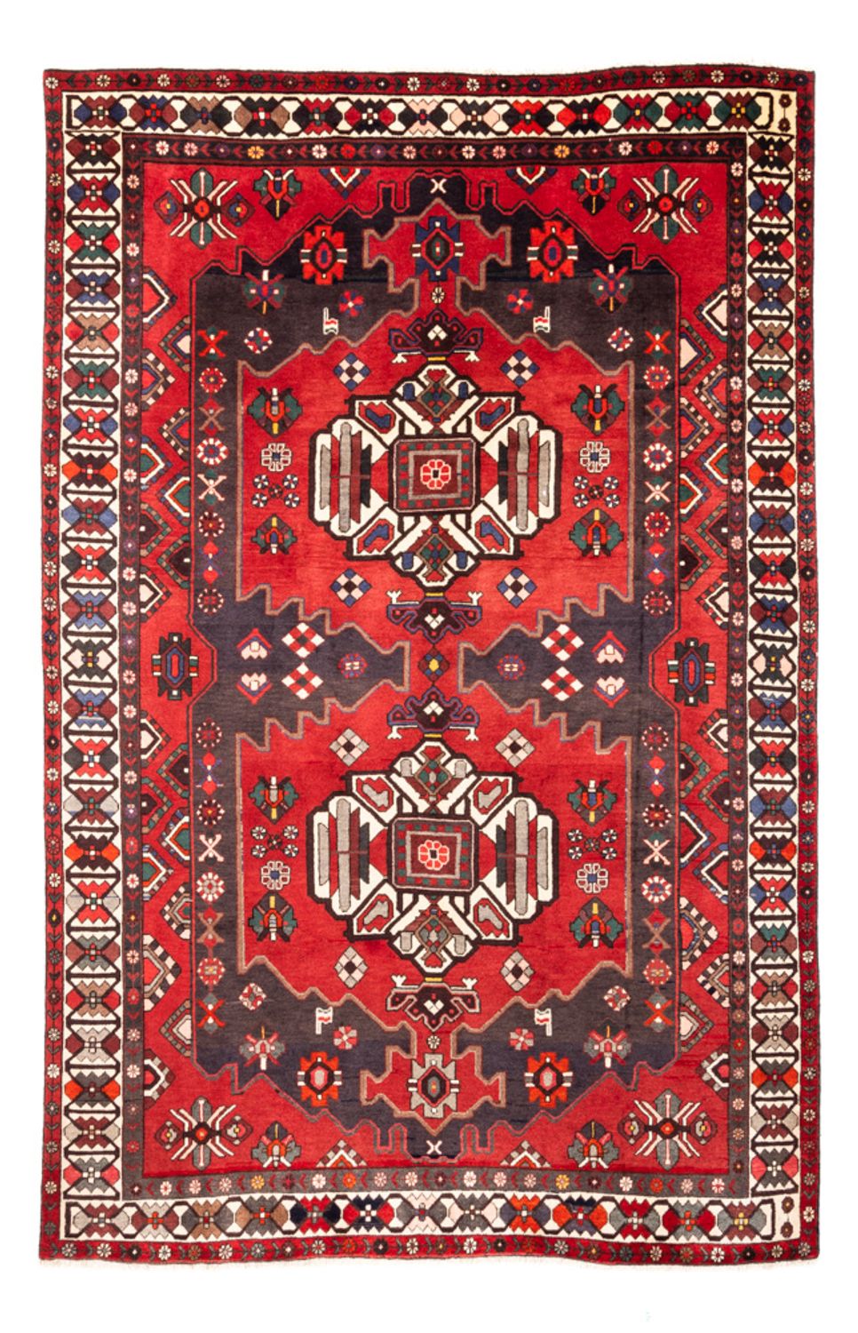 Perzisch Tapijt - Nomadisch - 317 x 207 cm - rood